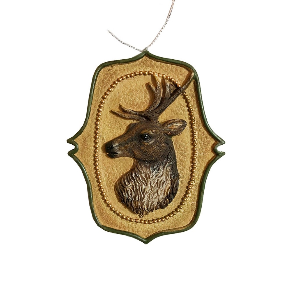 Iconic Deer Bust Ornament